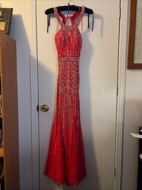 sean collection beaded dress vintage Vintage Sean Collection Beaded Gown main image 0